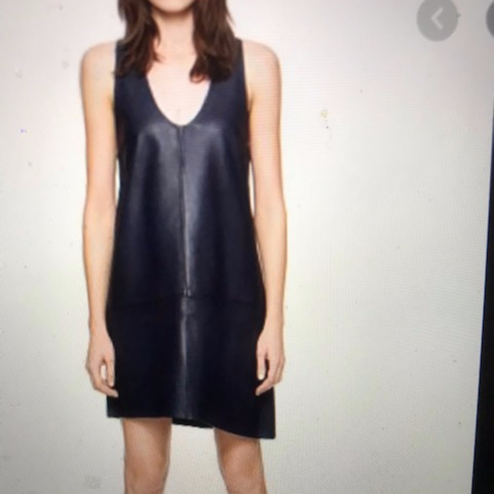 Zadig and Voltaire Leather dress